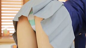 Kinky Japanese model Mihono Sakaguchi enjoys having sex with 2 guys