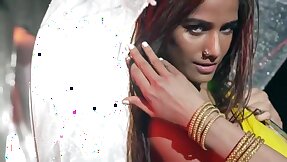 Poonam Pandey Rain Dance - Indian babe solo