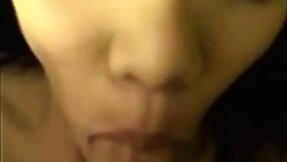 Hot Asian Girl Gets Deepthroat